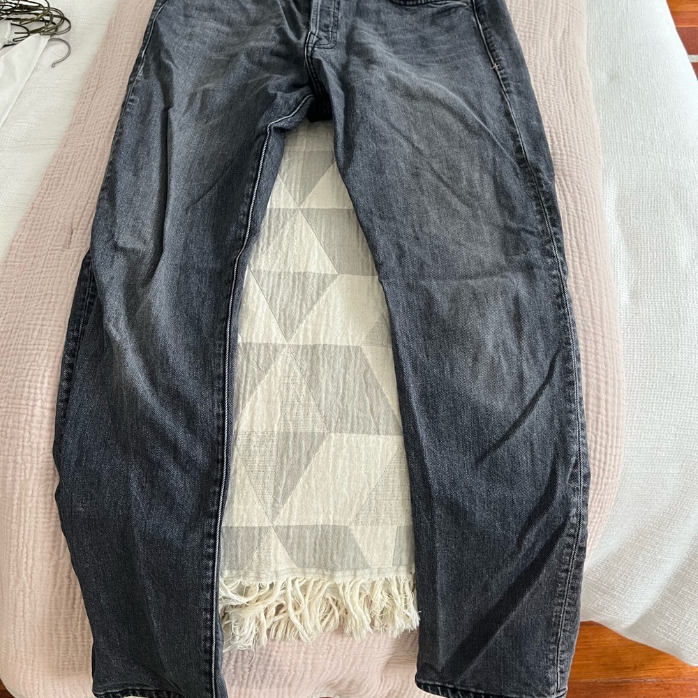 imogene + willie Dark Gray Straight Leg Jeans - James Davenport